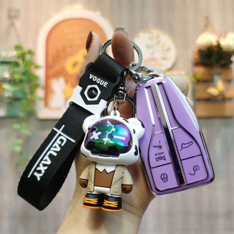 2022 Hongqi H9 Key Case Shell for HS5/HS7/HS9/H7/H5 Models - Unisex