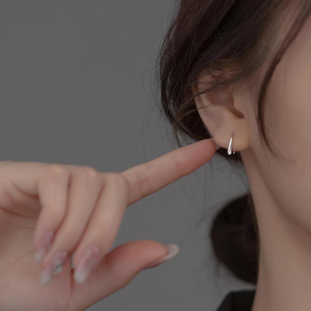 Elegant Water Drop Earrings for Women - Unique Korean Hip Hop Design