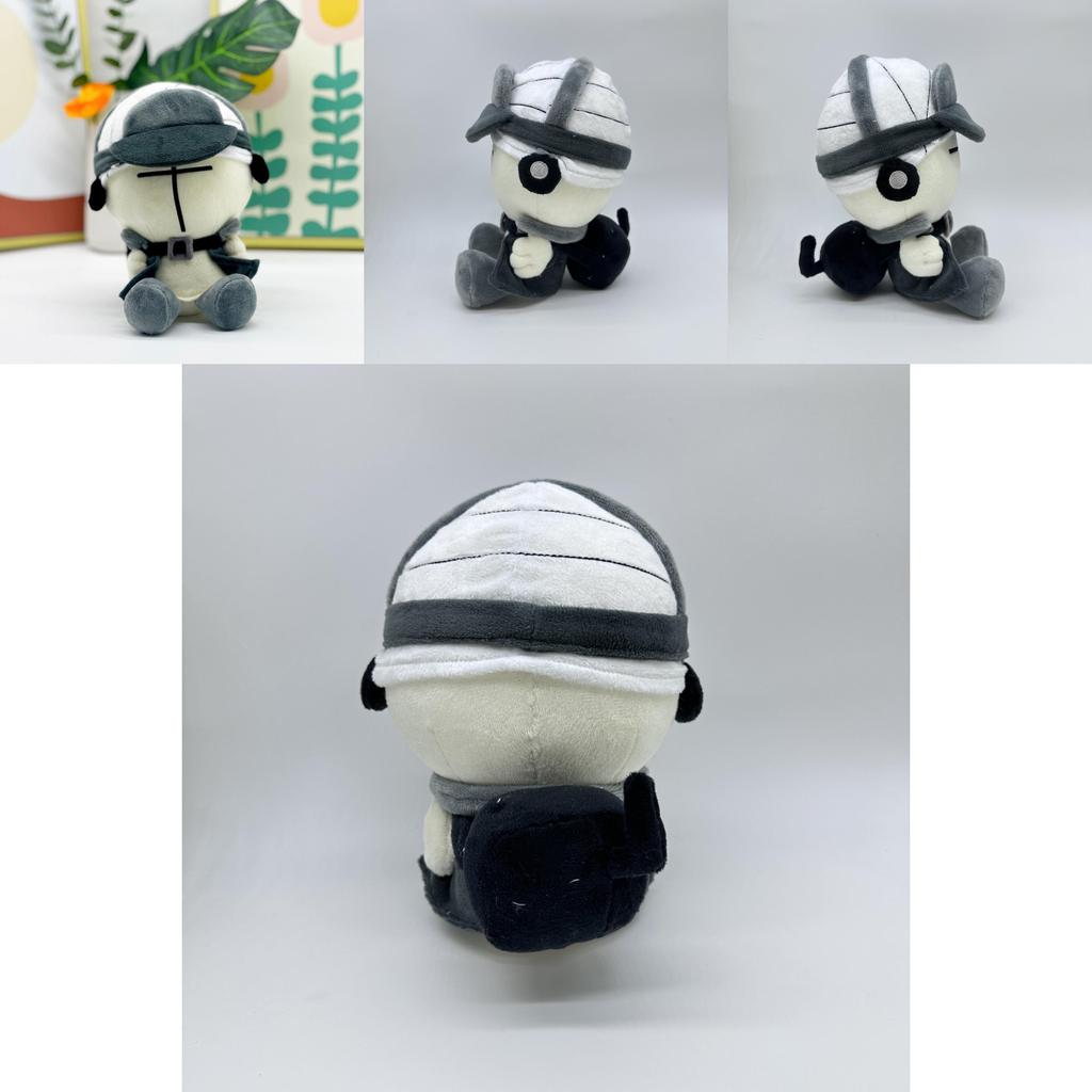 Hochwertige Madness Combat Kurzplüsch-Stoffpuppe mit PP-Baumwollfüllung, 20 cm / 7,87 Zoll Höhe