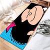 M-Mafalda Girl Floor Mat INS Style Soft Bedroom Floor House Laundry Room Mat Anti-skid Bedside Area Rugs