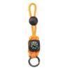 Braided Lanyard Keychain with Compass