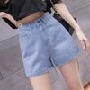 WTEMPO Denim Shorts Women's Summer High Waist Loose Shorts Slim Breathable Wide Leg Pants