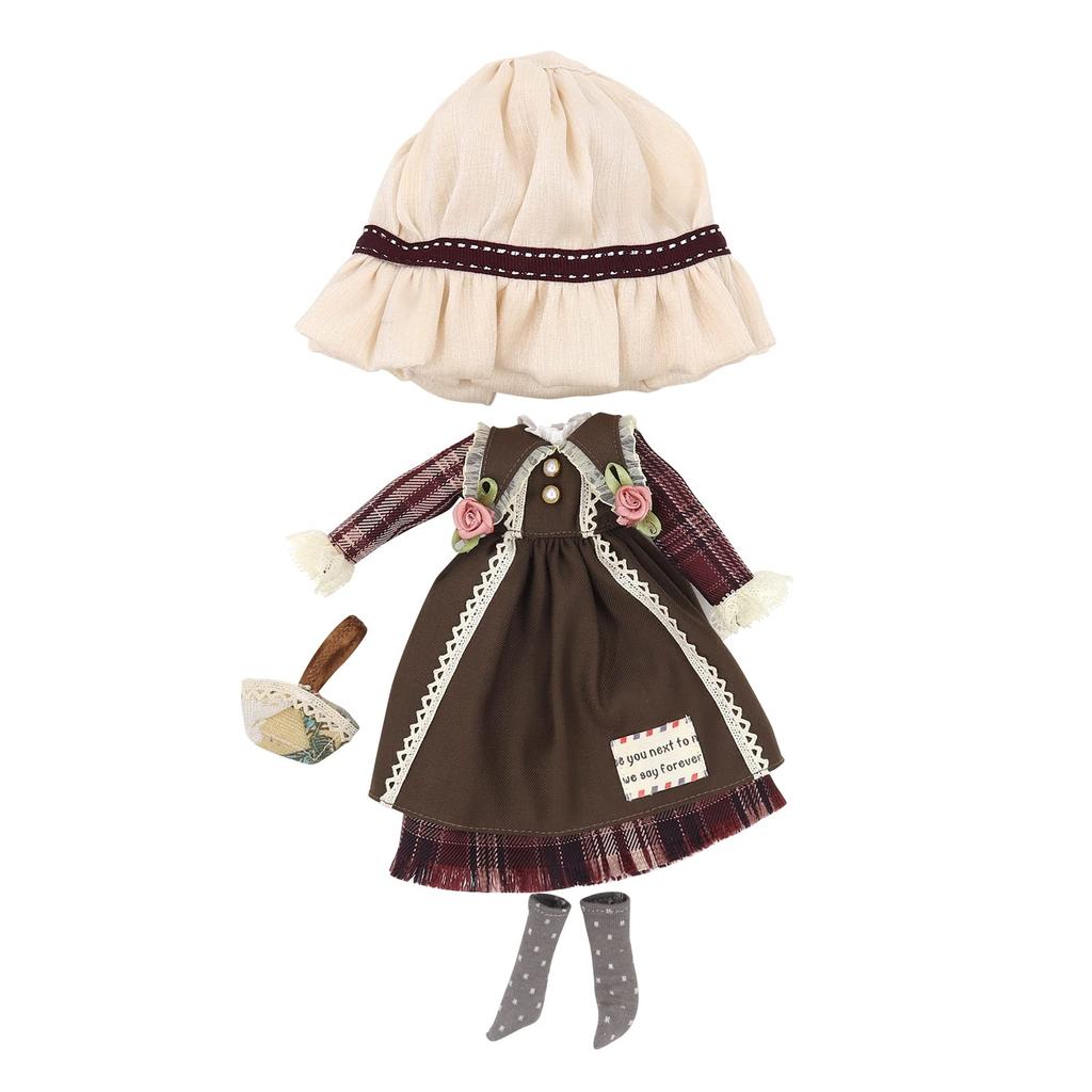 ICY Fortune Days Dukkeklær Retro Passer for eller 30 cm Høy og - Stil, 1/6 Dukker, Blythe, Obitsu, Licca-chan (09)