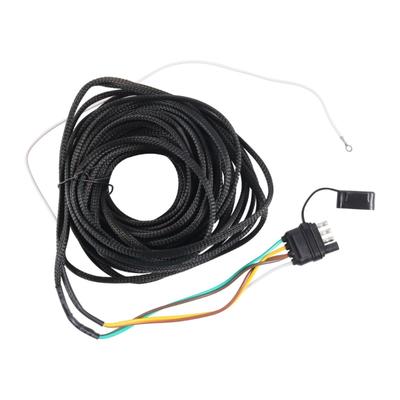 4 Way 5 Wire Y Style Trailer Wire Harness 26Ft Braided Cord For Easy Installation On Boat Horse Utility Trailers