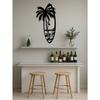 Vintage Surf Metal Wall Art Weatherproof Beach Decor Indoor Outdoor Patio Gift