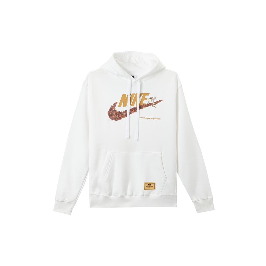 Nike Sweatshirts Men's White Hooded Thickened Regular DX6513-100