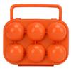 3 Pcs Sturdy Shockproof Egg Storage Carrier 6 Grid Egg Container Egg Organizer Box  Outdoor Camping