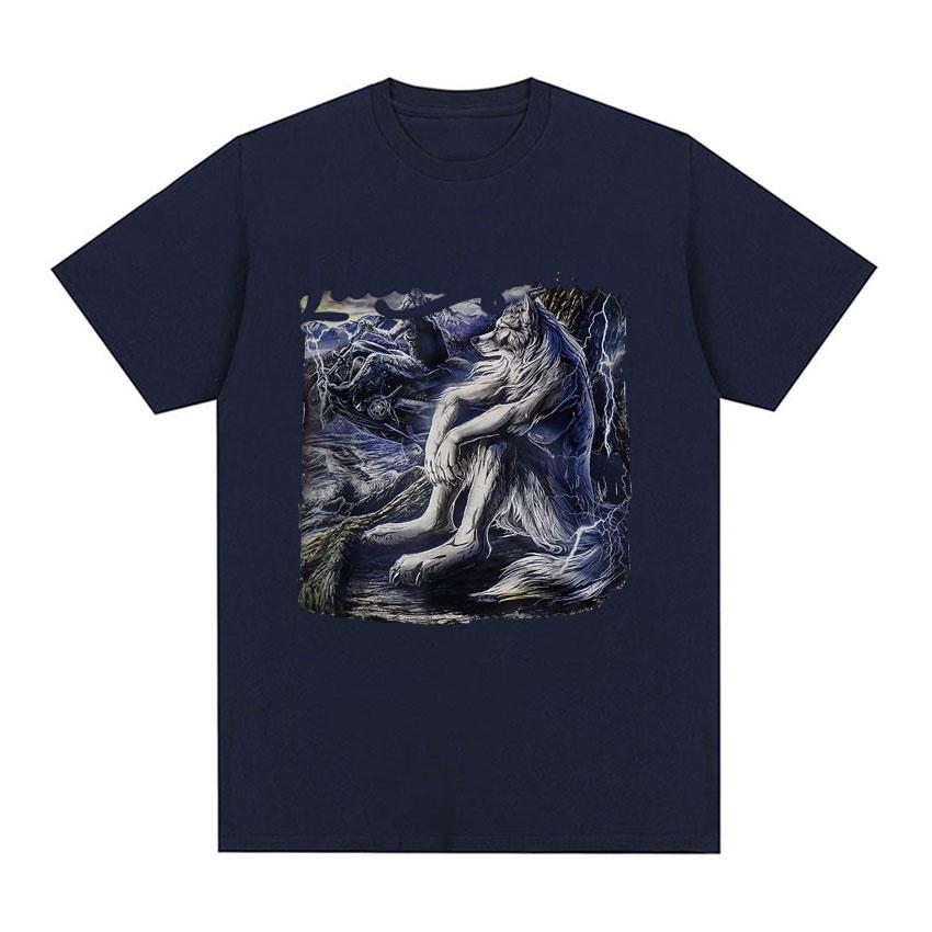 Sitting Wolf Literally Me Alpha Wolf Funny Meme T Shirt Unisex Fashion Hip Hop Short Sleeve Tshirts Unisex Casual Oversized Tshirt