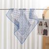 70Cm Square Headkerchief Women Korean Summer Neck Tie Scarf Imation Silk Foulard Hijabs