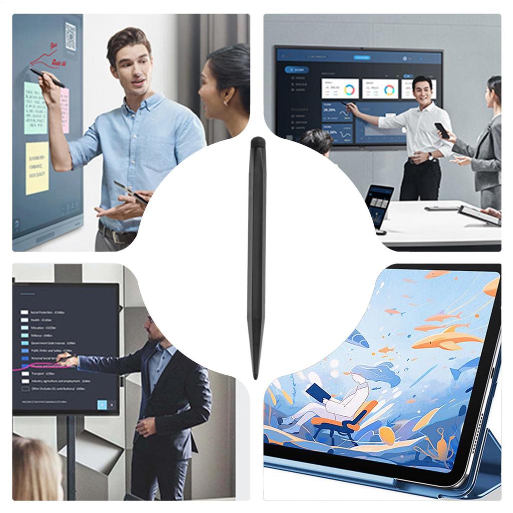 Pióro do ekranu dotykowego Pióro do tablicy elektronicznej Podwójne końcówki Pojemnościowe ekrany dotykowe ABS Wygodne Precyzyjne pióro dotykowe