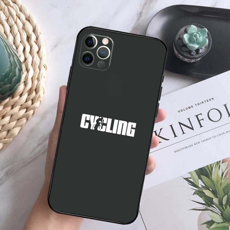 Fahrrad Radfahren Zyklus Lustige Handyhülle Für iPhone 16 Pro 11 12 13 14 15 Pro Max Mini XS X XR 7 8 16 Plus Hülle Coque