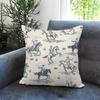 Horse Cushion Cover Comfortable Reversible Pillow Cover Ideal for Car Sofa Bedroom  Beyond