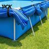 Adjustable Nylon Fastening Straps 6Pcs Solar Pool Cover Straps, Storage Hook And Loop Blanket for Above Ground Framed Pools, Keep Blankets Off