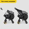 Portable 2 In 1 Strollers Hanging Bag Mom Backpack for Foofoo Oxford Organiser Travel Case