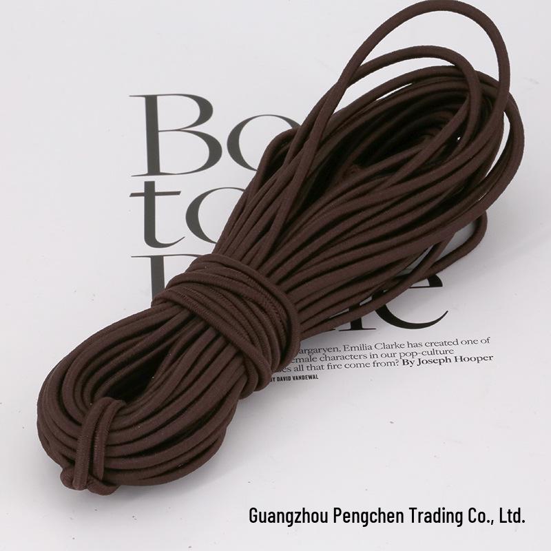2.5mm High Elasticity Colorful Elastic Rubber Cord