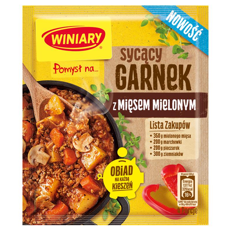 Winiary Idee für... Sättigender Topf mit Hackfleisch 39 g