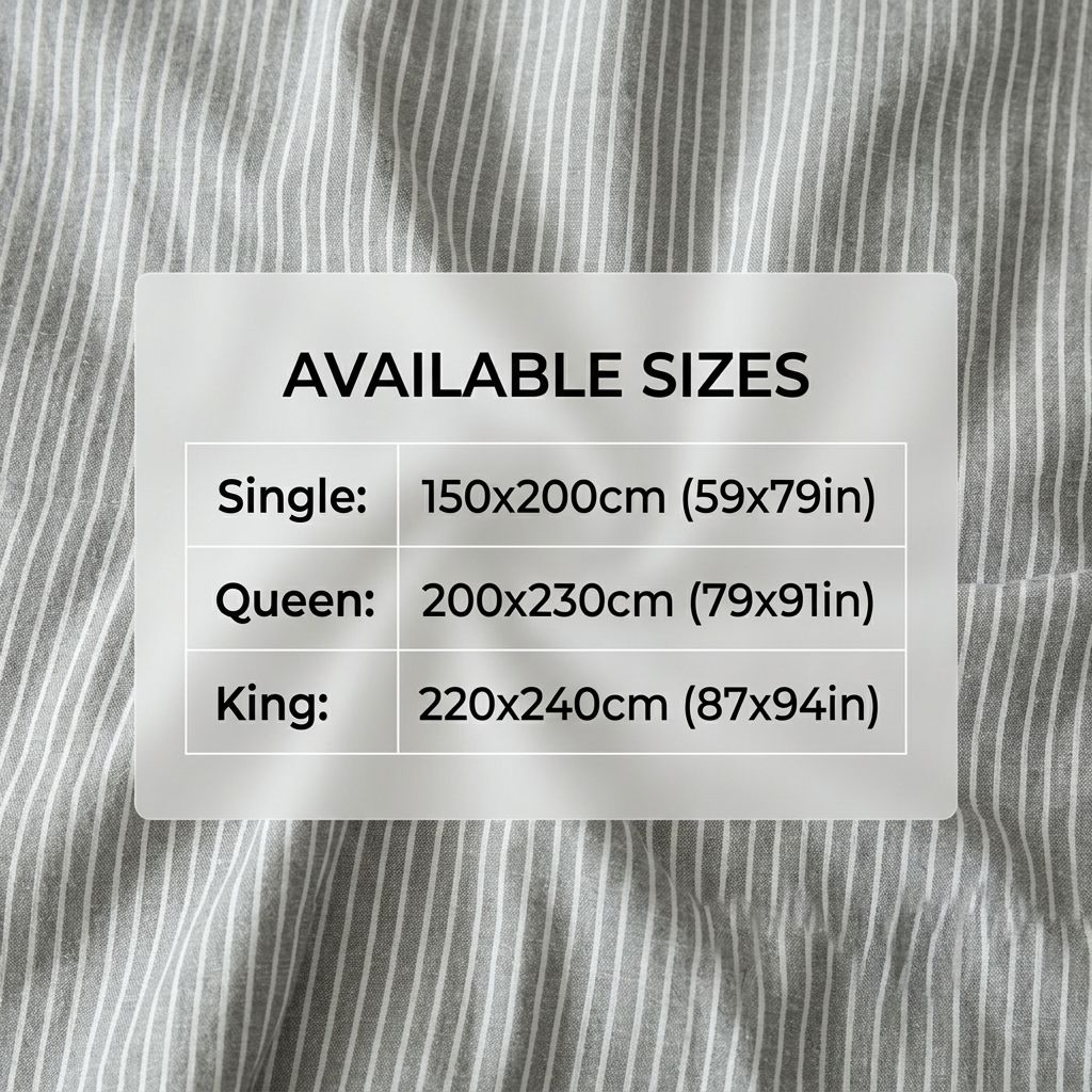 100% Washed Cotton Duvet Cover Minimalist Striped Bedding Set for Single Queen King Size Bed Home Textile 200TC INS Quilts Cover