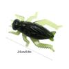 50/100PCS Artificial Fishing Bait Fishing Bait Soft Fishing Lure Fake Artificial Lure Soft Silicone Cricket Bait Insects Bait