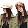 Beret Artist Painter Panama Stylish Newsboy Caps Women Octagonal Cap Women Leather Hat Baseball Hat