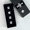Hi UM Aluminum Alloy Keycaps HL Series Laser Engraving Special Edition Original Height Keycaps Custom Keycaps Simple Red Black