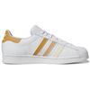 Adidas Superstar White Golden Beige Unisex Sneakers Cloud-White Magic-Beige HP5500