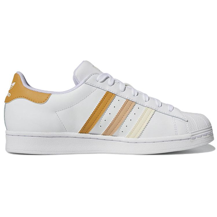 Adidas Superstar White Golden Beige Unisex Sneakers Cloud-White Magic-Beige HP5500