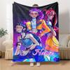 Custom Name Superhero Squad Adventure Blanket for Couch & Bed, Plush Cozy Fuzzy Blanket Super Soft & Warm Blankets for Fall and Winter. 090830