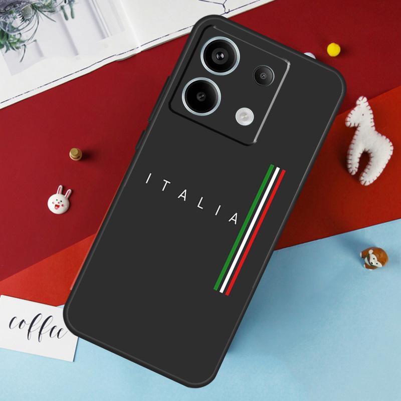 Italy Flag Case for Xiaomi Redmi Note 13 12 10 8 9 11 Pro 12S 10S 11S Redmi 13C 10A 10C 9C 12C Cover