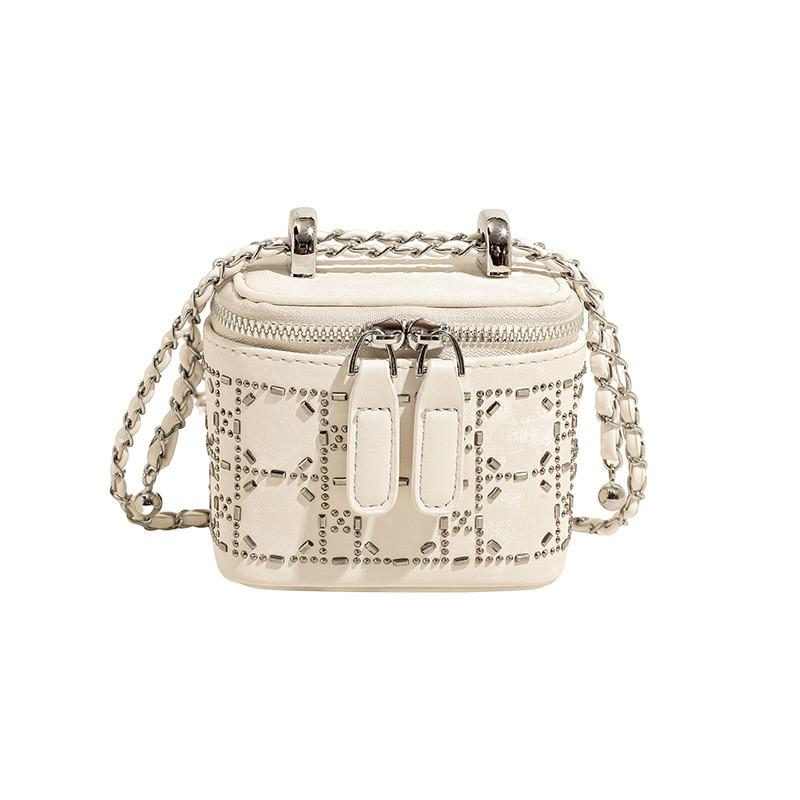 IELGY Ladies Messenger Bag Fashion Chain Messenger Small Square Bag