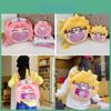 Uzumaki Haruno Sakura Naruto Cartoon Pattern Plush Backpack Cute Bag Student