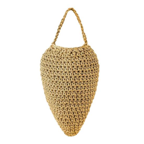 

Honeybee Nest Deterrent Bag Cotton Woven Honeycomb Shape Hanging Storage Bag Wasp Repellent Bag for Outdoor S хаки