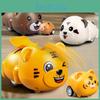 Animal Inertia Toy Car With Launching Function For Kids Play And Development