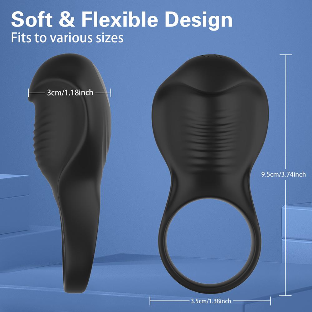 Cock Ring Penis Ring APP Control Vibrating for Men Ejaculation Delay Chastity Cage Stimulator Massager Adult Sex Toy for Couples