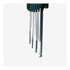 SATA 09101A 9-Piece Extra Long Ball Head Hex Wrench Set