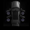 VTSJ3 2PCS LED Car Door Welcome Lights For Toyota, Logo Projector Lamps, Fits Toyota Highlander / RAV4 / Camry / Avalon / Corolla /pra