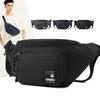 Portable Waterproof Men's Chest Bag Multi-functional Outdoor Sports Sling Bag Travel Shoulder Bag Waist Pack Crossbody