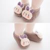 1 Pair Baby Anti Skid Walking Shoes Indoor Toddlers Shoes Non-slip Warm Floor Socks Prewalker for Autumn and Winter