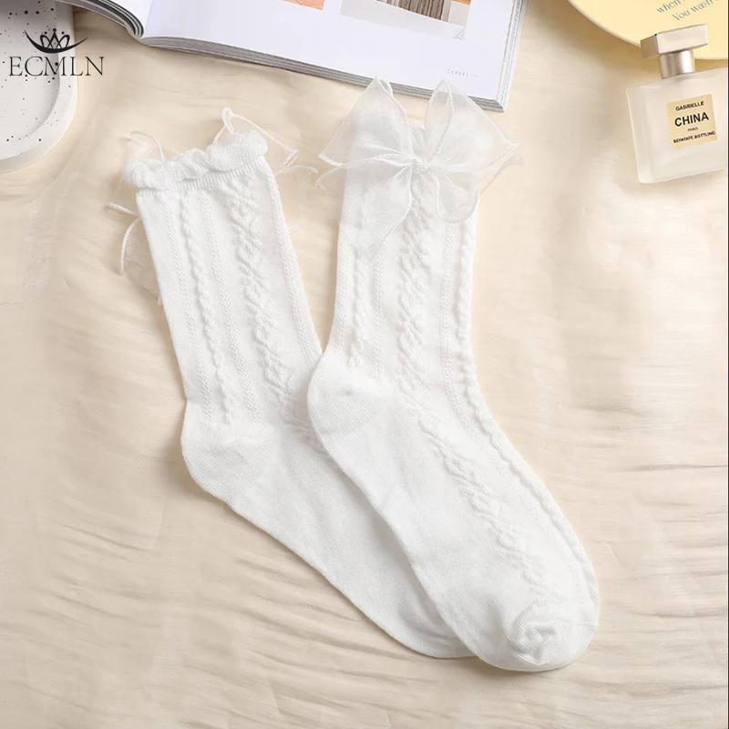 

Женские кружевные носки до щиколотки, носки с оборками, сетчатые кружевные свободные носки, носки-слаучи, высокие носки до щиколотки для женщин one size