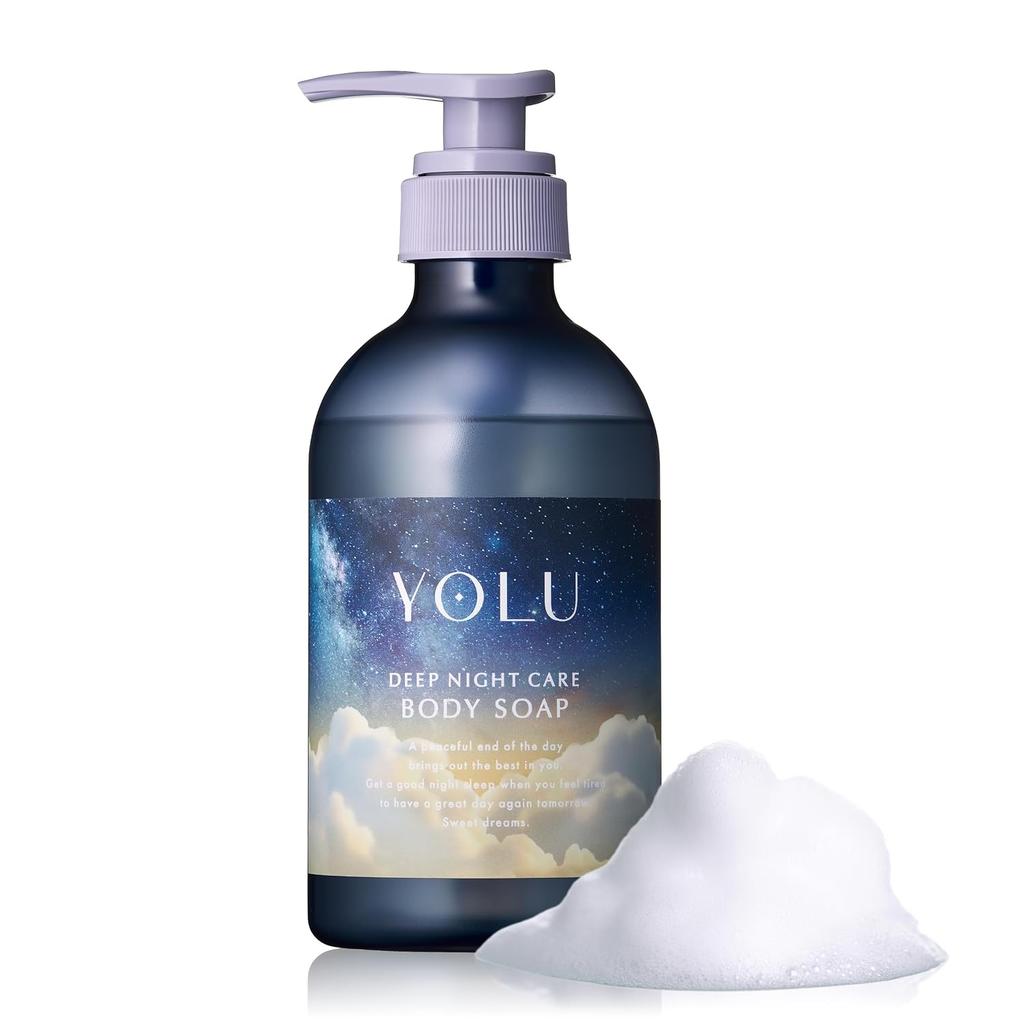YOLU Yoru Body Soap Bottle Deep Night High Moisture Dry Skin