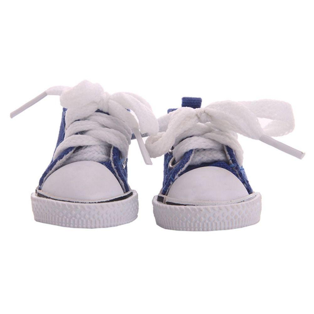 5*3cm Mini Leinenschuhe Handgefertigte Kleidung Accessoires Niedliche Puppenschuhe BJD Puppe