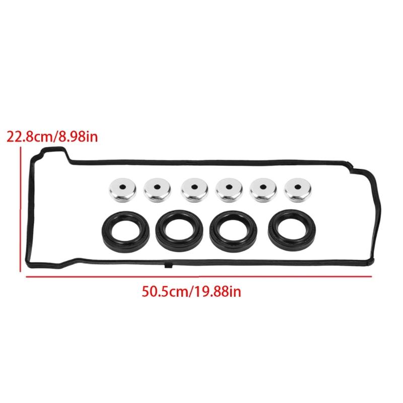 High Performances Valves Cover Gasket set Engine Valves Cover Gasket 12030-RTA-000 Ensures Leak Prevention for Automotives 