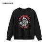 Converse Kids' Cartoon Print Cotton Sweatshirt