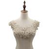 Wateroplosbare kanten kraag polyester zijde borduursel corsage driedimensionaal hol borduursel valse kraag DIY kant accessoires