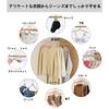 hengshao Folding Hangers, Travel Hangers with 1 Clothesline, Portable, Lightweight, Foldable, Multifunctional, Space-Saving, Travel, Business Trip, Co