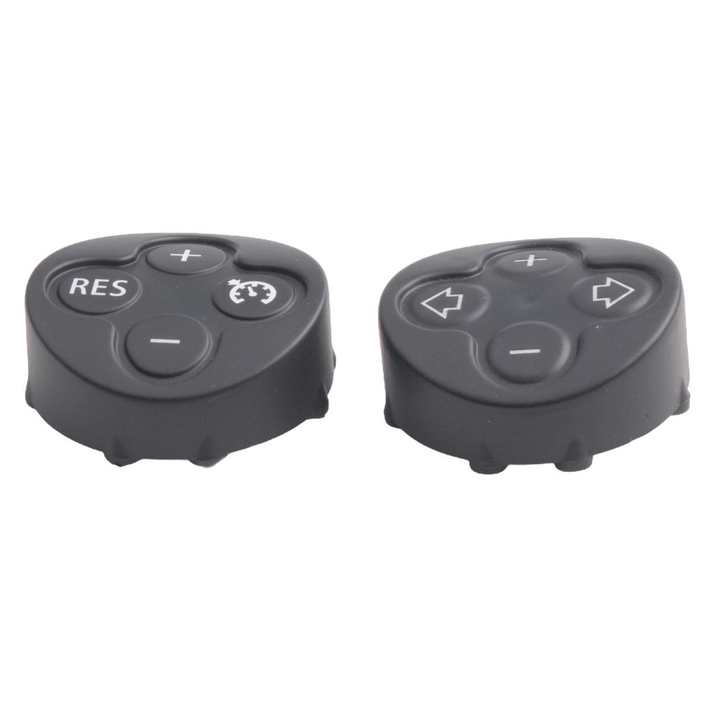 Multifunction Cruise Button Cover for Mini Steering Wheel Fits Models R55 R56 R57 R58 R59 R60 and R61 Pack of 4
