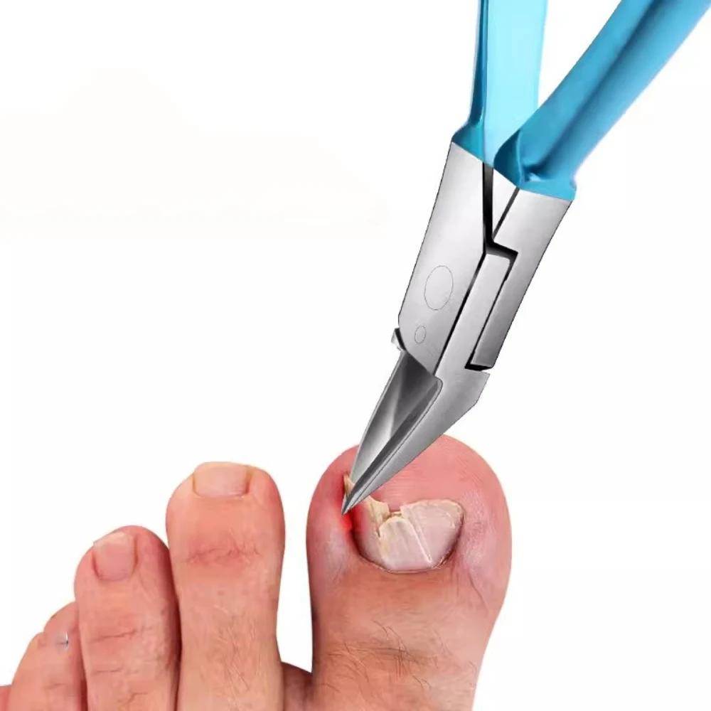 1Pc Stainless Steel Nail Groove Special Scissors Professional Nails Clippers Dead Skin Trimmer Single Pedicure Set Manicure Tool