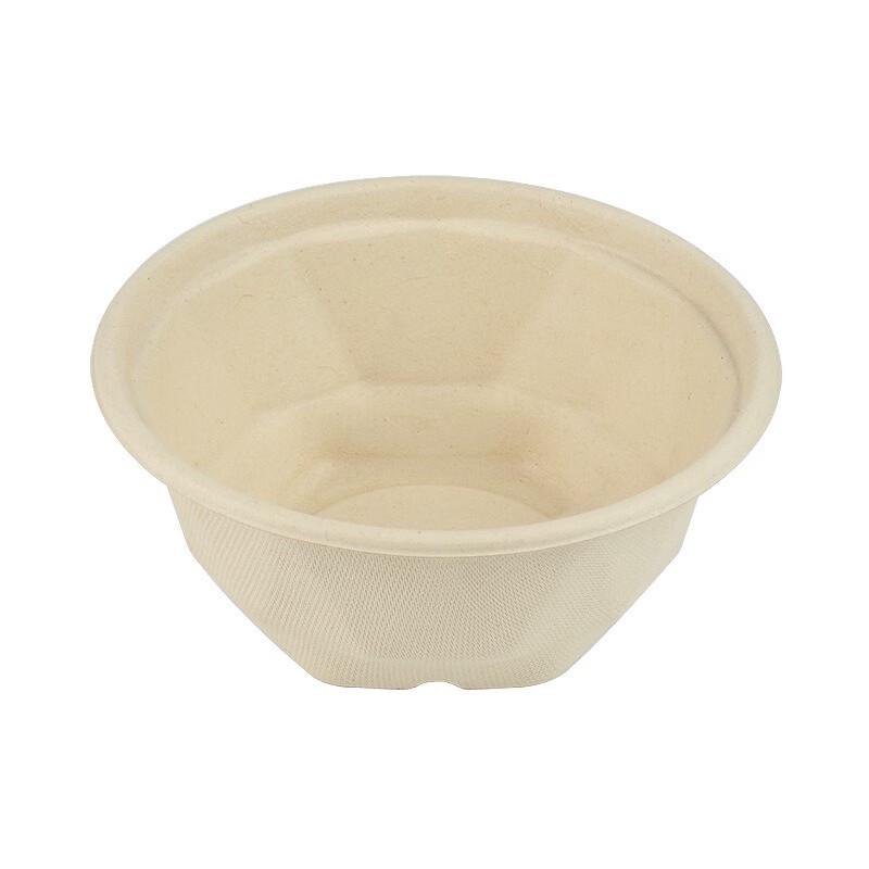 Deshangyuan Biodegradable Sugarcane Pulp Takeout Bowls with Lids
