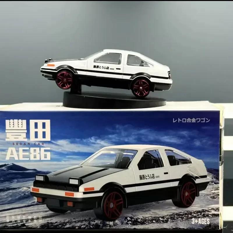 Initial D Toyota AE86 Alloy Car Models Toys Metal Diecast Initial D Exquisite Workmanship Car Toys for Kids Gifts Fujiwara Tofu