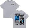 Rapper Anuel AA Rhlm 2 Album Tour Tshirts 2026 Spring Summer Men Fashion Hip Hop High Street ONeck Short Sleeve Top Unisex