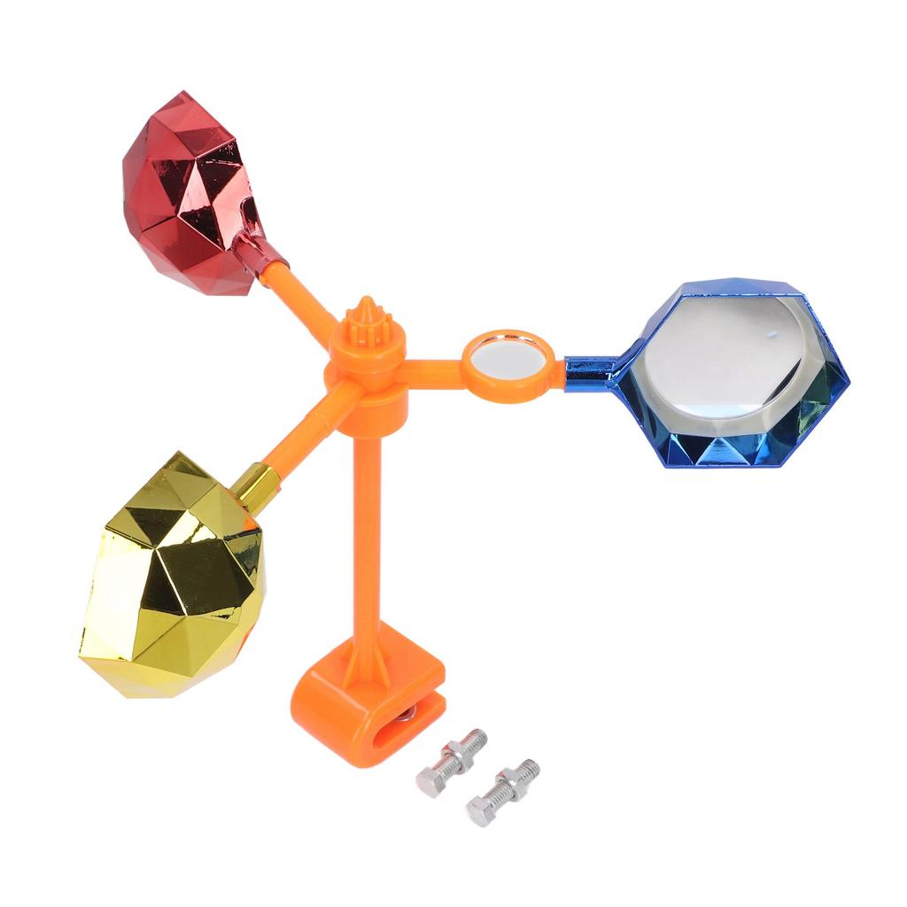 Bird Deterrent 360 Degrees Flashing Rotating Wind Drive Bird Repeller Animal Repeller for Orchard Field Airport